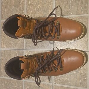Cole Haan Tan Leather Boots